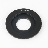 Adapter C-AF: C mount movie Lens-Nikon DSLR AF mount Camera