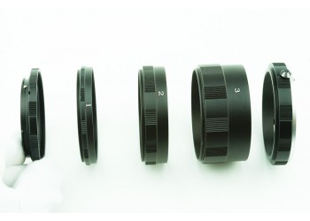 Macro Extension Tubes M42 mount Camera Lens 3*metaal ring