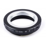 Adapter T2-EOS: T2 T mount Lens - Canon EOS EF mount Camera
