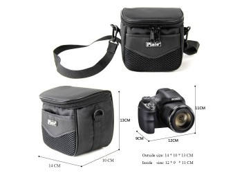 Systeem camera tas zwart beschermhoe Canon Nikon Sony Fuji