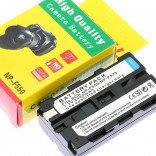 Camera Batterij Accu NP-F550 F530 F570 2400mAh voor Sony