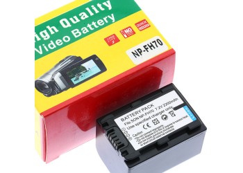 Camera Batterij Accu NP-FH70 2200mAh voor Sony