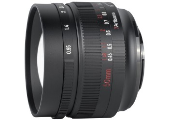 7artisans 50mm F0.95 manual focus lens Sony systeem camera + Gratis lenstas + 62mm uv filter en zonnekap