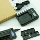 LCD usb Oplader voor Fujifilm accu BC-65 NP-60 NP-120