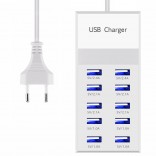 10 Port USB 3.0 Charger Iphone Ipad Muur Travel Opladen Station 60W Adapter hub