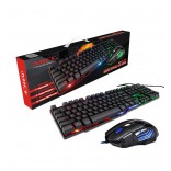 Gaming Keyboard RGB Verlicht Toetsenbord Met Stille Gaming Muis Set Toetsenbord Muis