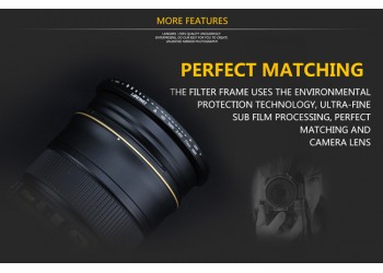 55mm ND Filter (grijsfilter) vario ND2-400 Langwei Lens