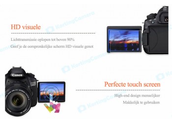 LCD screen protector beschermkap camera Nikon D5100 D5200