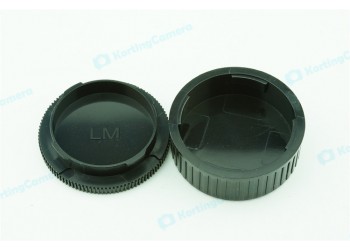 Achterdop+Bodydop (2 stuk): Leica M mount camera lens