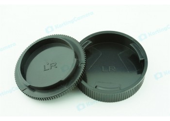 Achterdop+Bodydop (2 stuk): Leica R mount camera lens