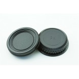 Achterdop+Bodydop (2 stuk): Pentax PK mount camera lens