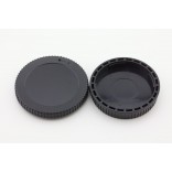 Rearcap+Bodycap (2 pieces): Nikon Z mount camera lens