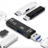 Usb 3.1 Kaartlezer TF Micro SD USB C micro USB OTG