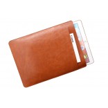 ipad 2017 air 2 Luxe leather case cover hoes 9,7inch bruin