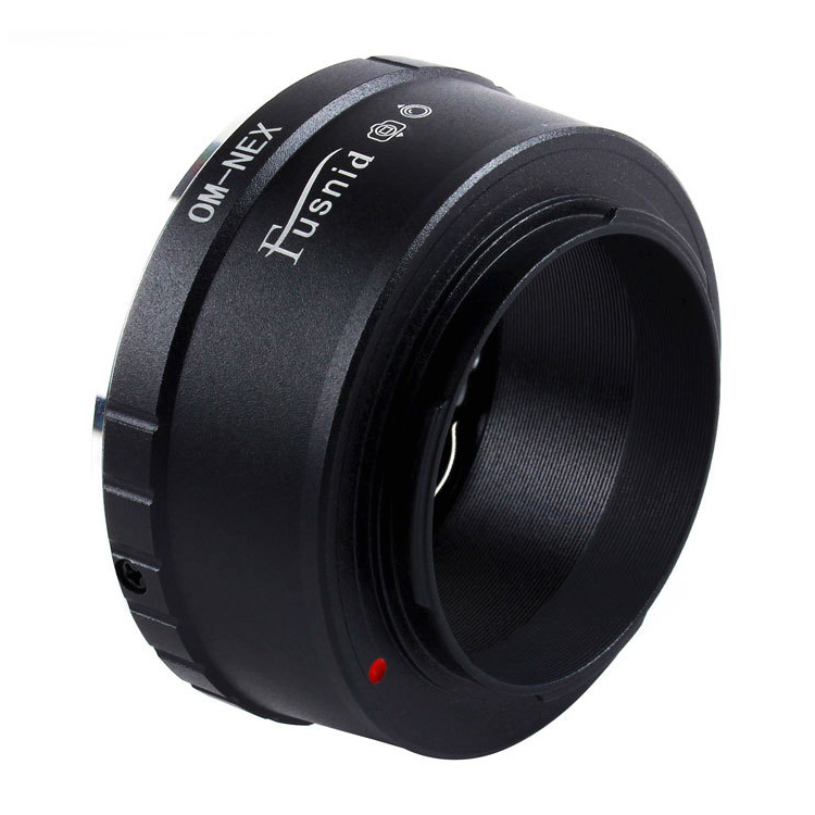 Adapter OM-NEX: Olympus OM Lens - Sony NEX en A7 FE mount camera