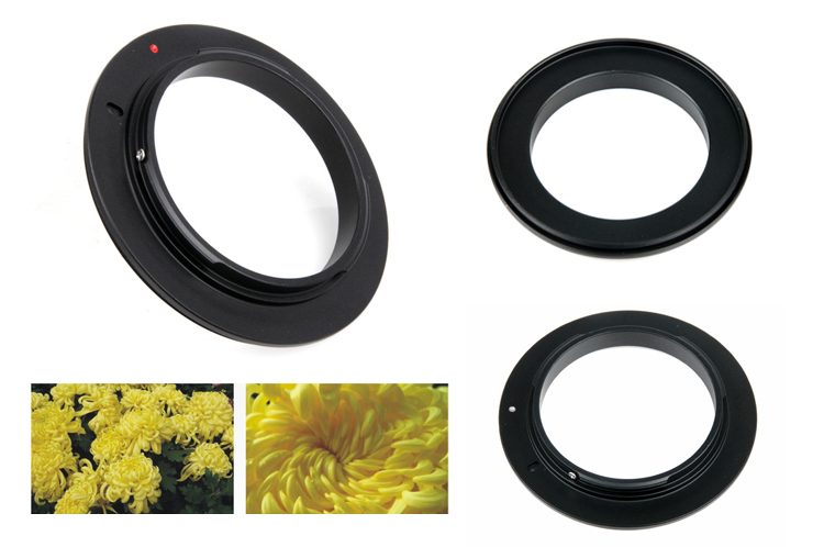 Reverse Adapter Ring voor Sony 52mm E mount lens