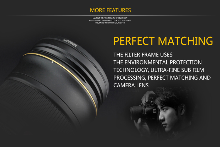 49mm CPL Polarisatie MC Lens Filter Langwei Multi Coating 