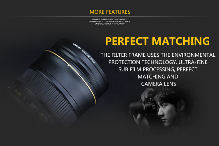 62mm Star Filter (Sterfilter 6 star) Langwei camera lens