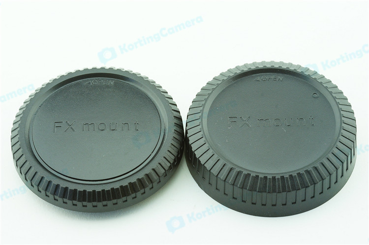 Achterdop+Bodydop (2 stuk): Fujifilm X mount camera lens