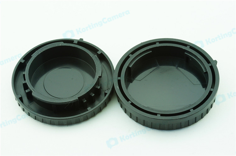 Achterdop+Bodydop (2 stuk): Nikon N1 mount camera lens